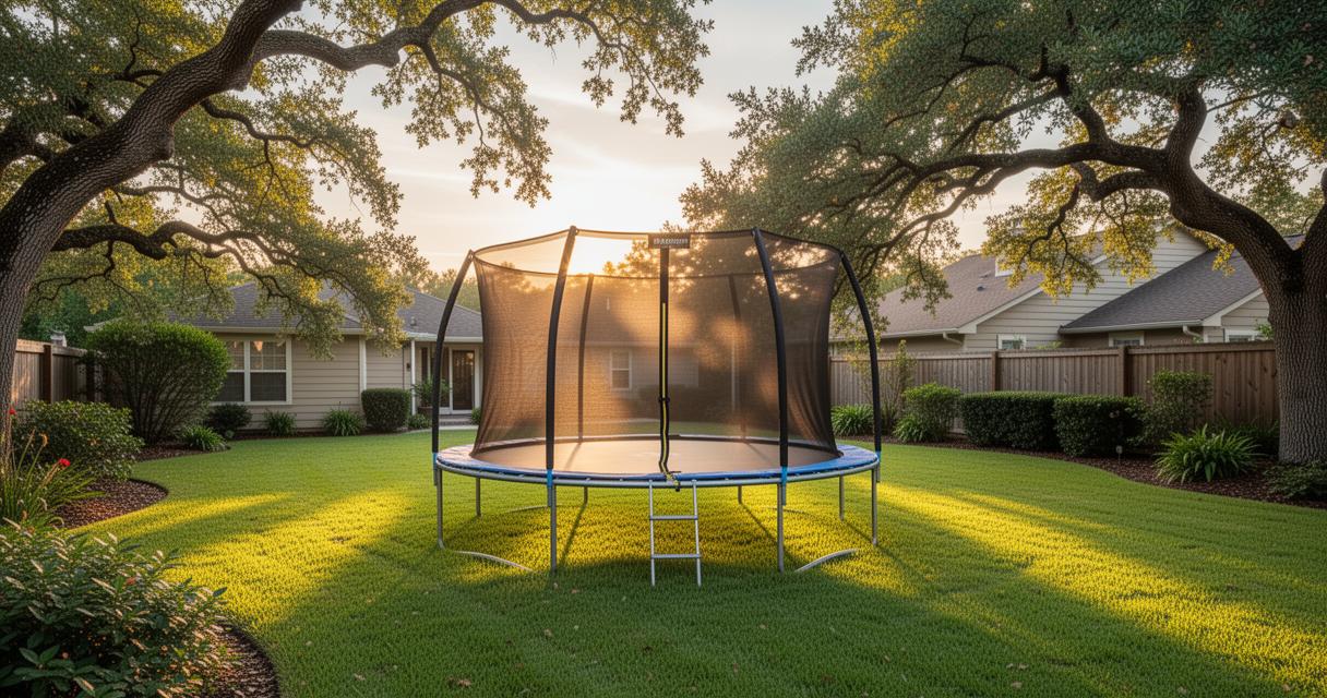 Notre Avis – TecTake Trampoline Jardin : confort et sécurité au rendez-vous